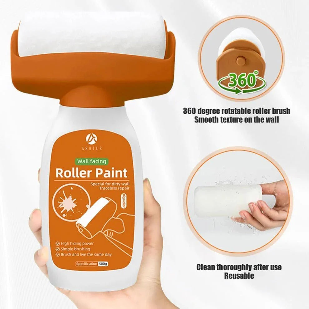 🎨 Wall Repair Roller Paint – Instant Wall Makeover in Minutes!