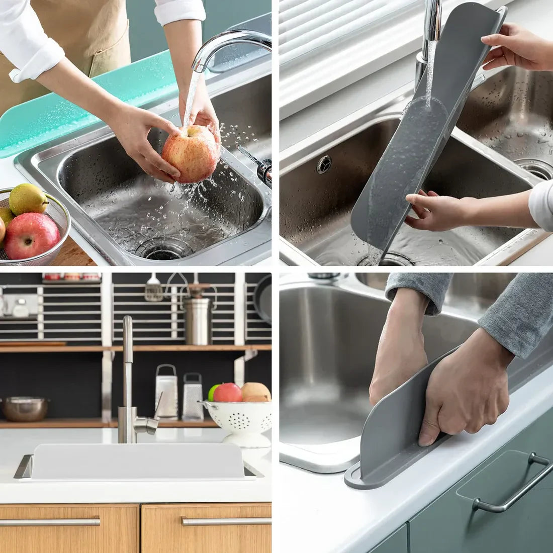 Kitchen Sink Splash Guard – Extra Wide Water Protection (Buy 1 Get 1 Free)