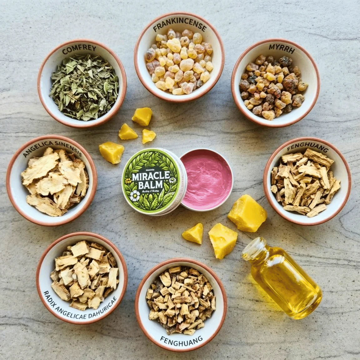 Herbal Miracle Balm for Pain Relief - Buy 1 Get 1 Free