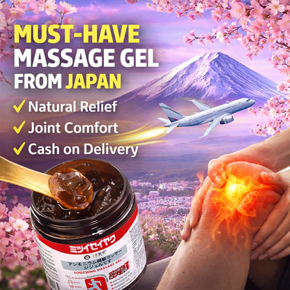 Japanese Instant Pain Relief Soothing Massage Gel (Buy 1 Get 1 FREE)