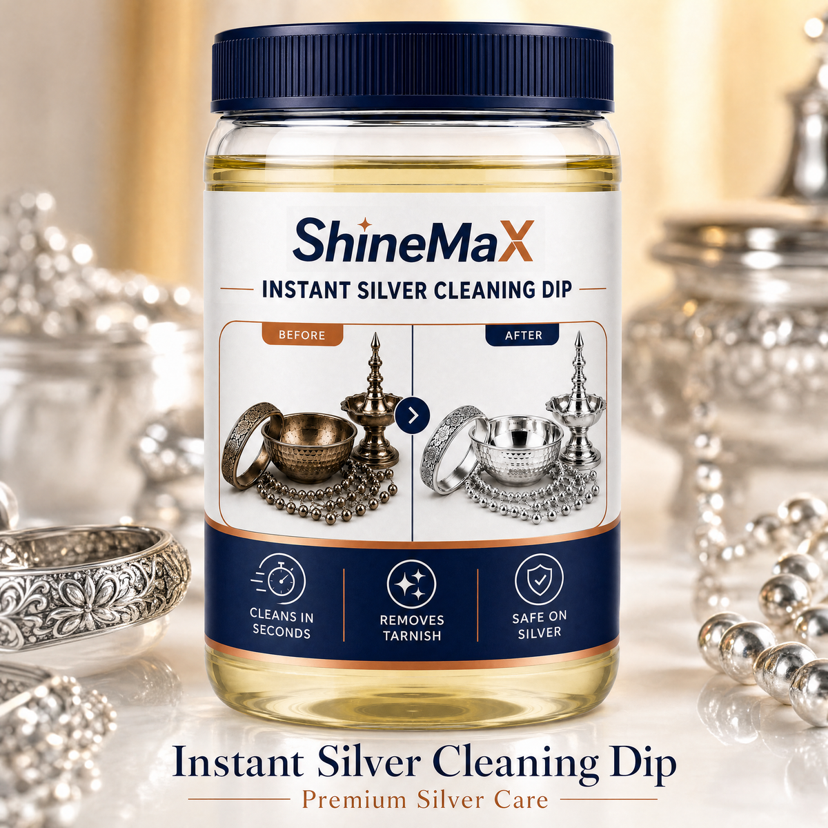 ShineMax™ Instant Silver Cleaning Dip