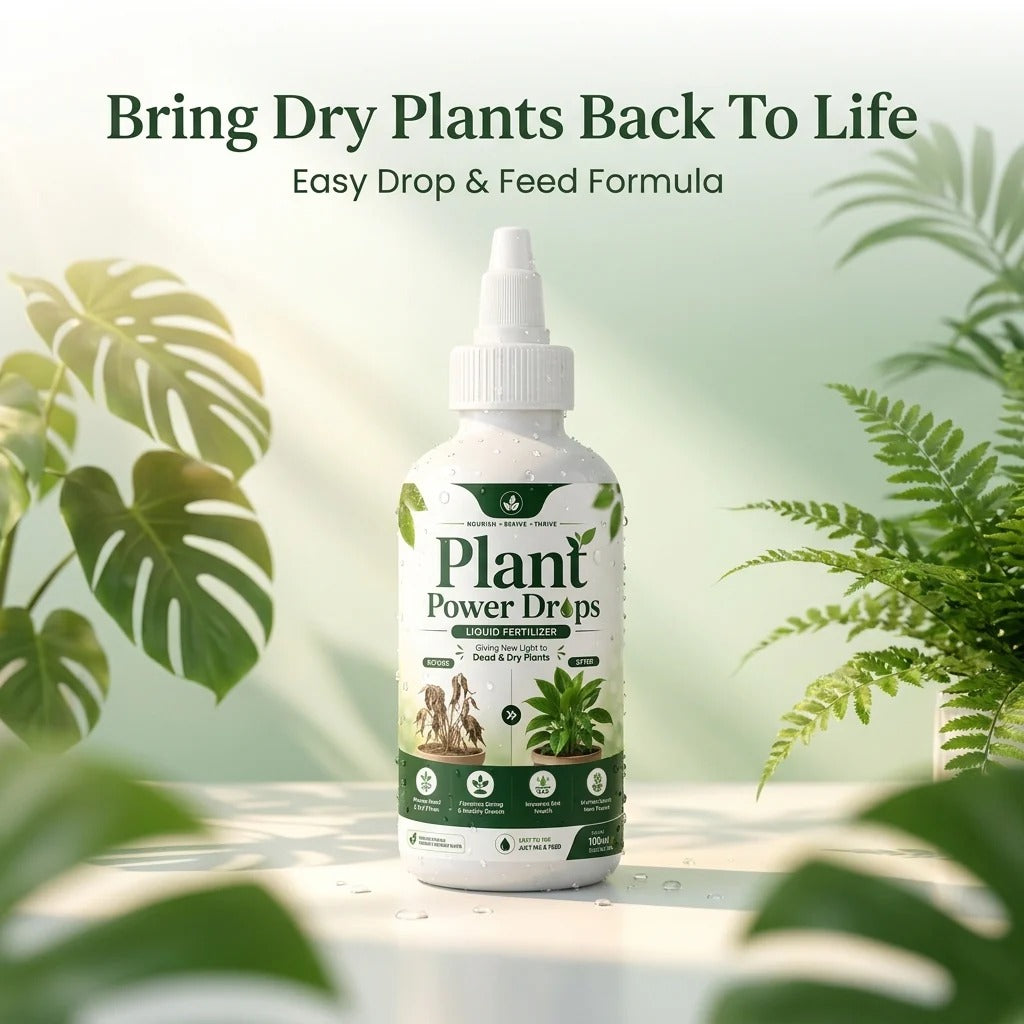 Plant Power Drops™ – Liquid Fertilizer For Plants