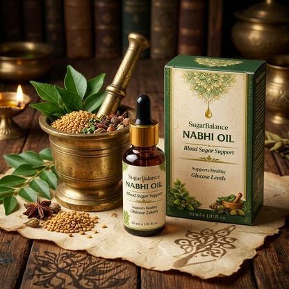 Sugar Balance Nabhi Oil (25000+++ Happy Customer's⭐⭐⭐⭐⭐)
