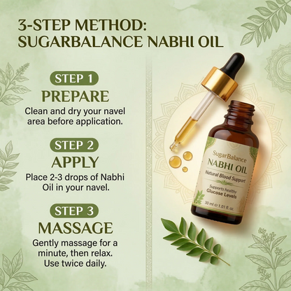 Sugar Balance Nabhi Oil (25000+++ Happy Customer's⭐⭐⭐⭐⭐)