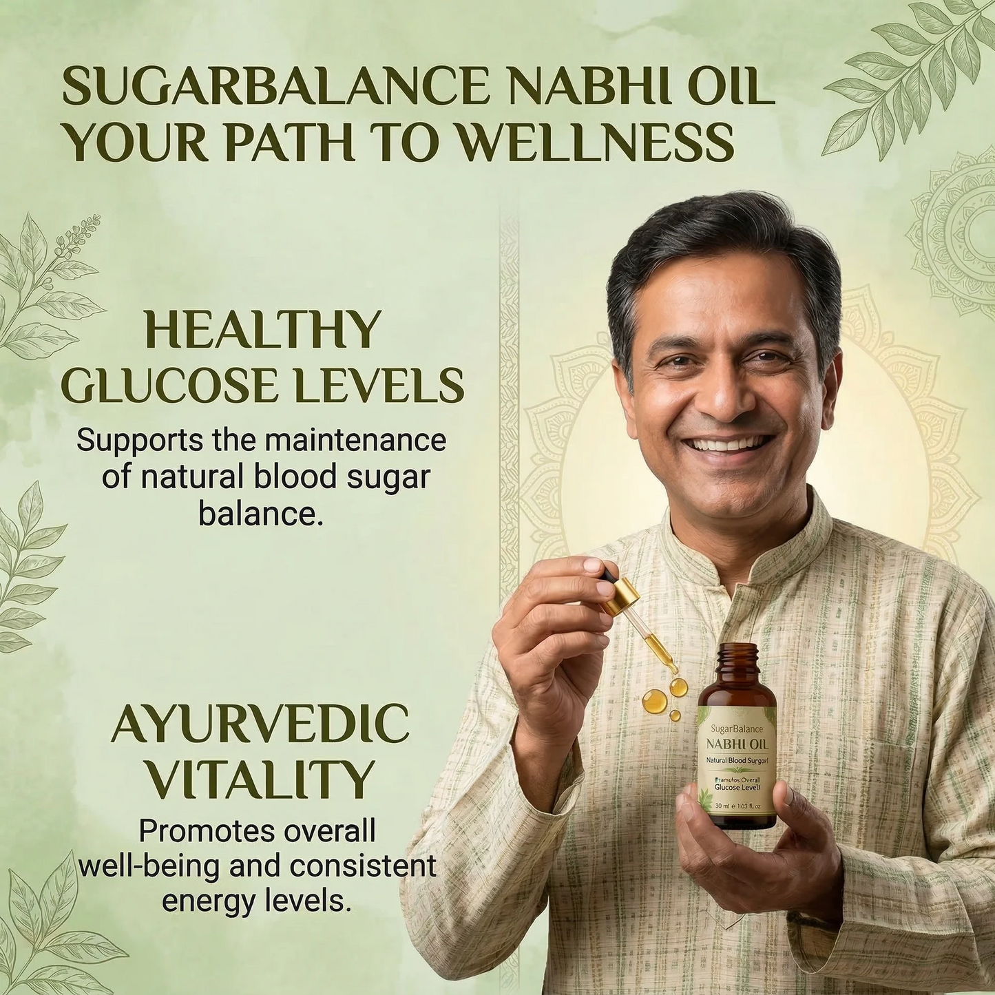 Sugar Balance Nabhi Oil (25000+++ Happy Customer's⭐⭐⭐⭐⭐)