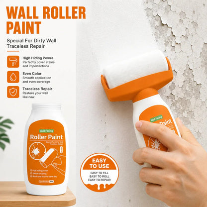 🎨 Wall Repair Roller Paint – Instant Wall Makeover in Minutes!